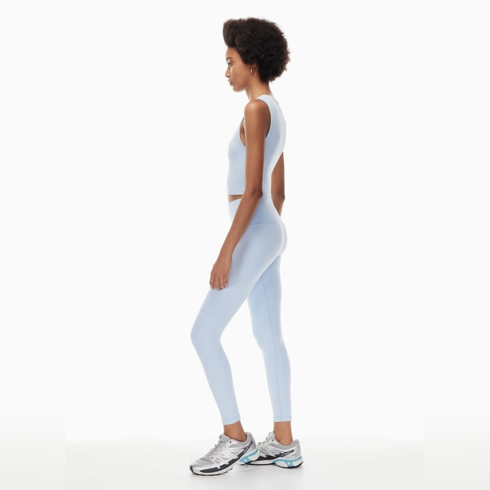 aritzia butter legging TNA pastel blue